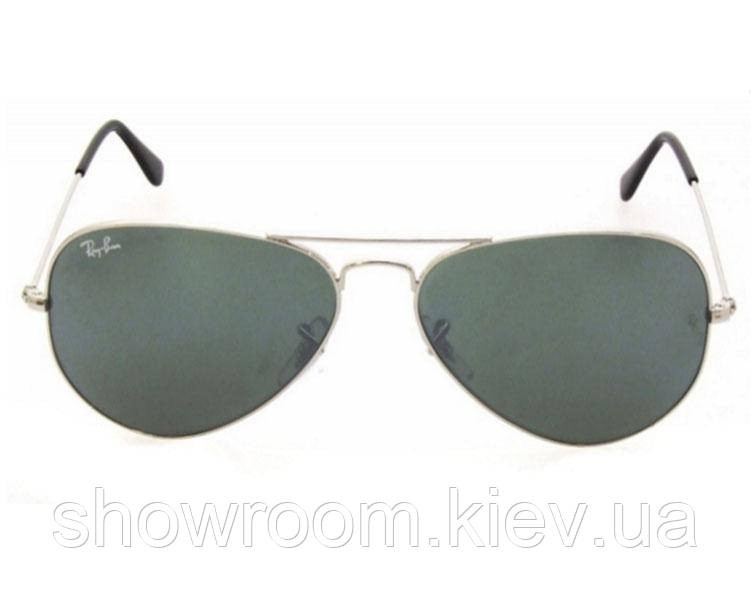 Чоловічі сонцезахисні окуляри Ray Ban aviator 3025 (003/62) Lux Київ - фото 2