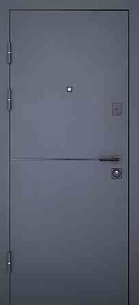 Вхідні двері Abwehr Defender Solid 0/RAL 7021Т + Білий 860*2050 мм Вхідні двері для приватного будинку Київ