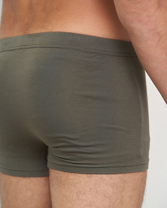 Чоловічі труси-боксери Tom John — Бамбук 2910 L, Хакі Київ - фото 4