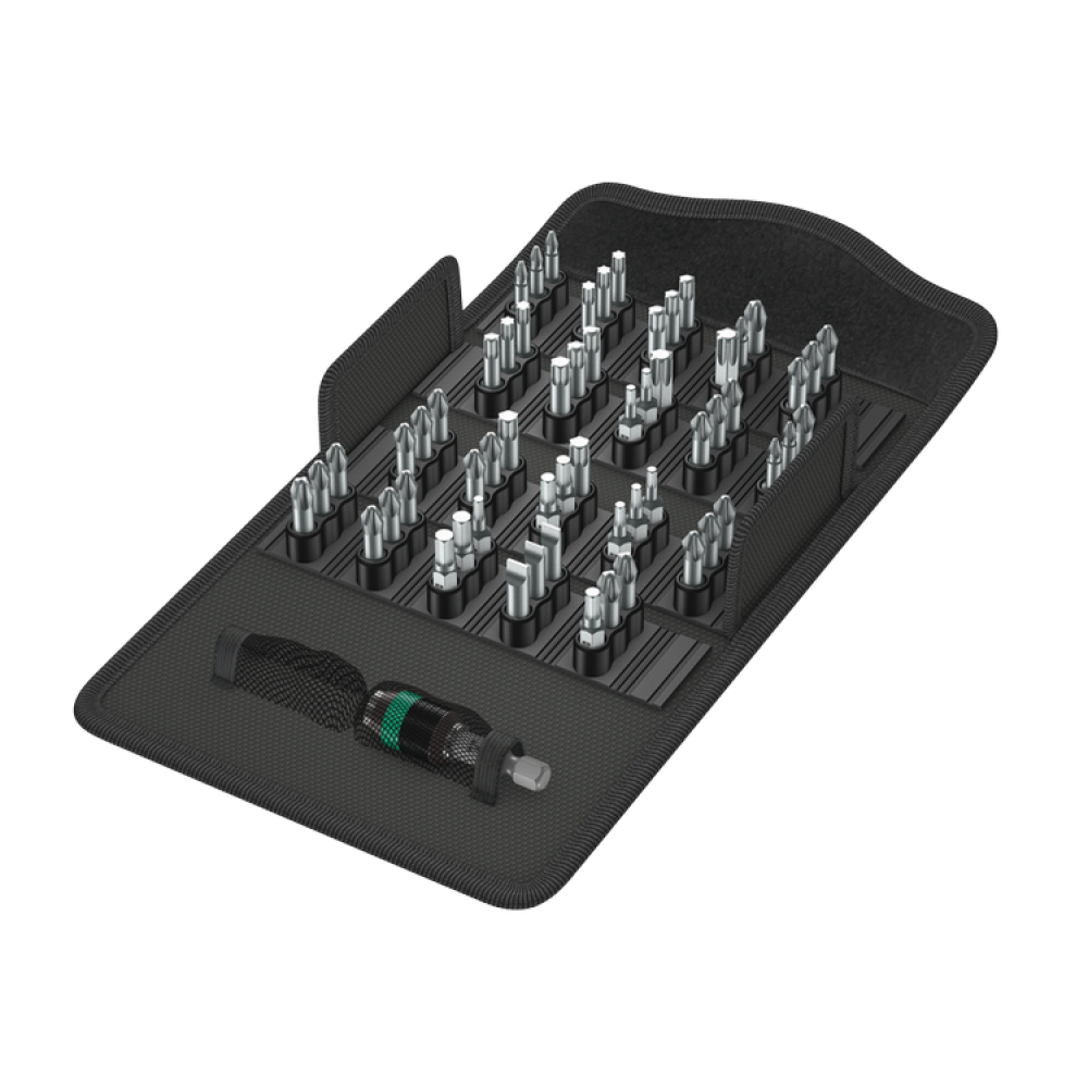 Набор бит РН,PZ,SL,HEX,Torx 61ед. Wera Bit-Safe 05057122001 Одесса - изображение 1