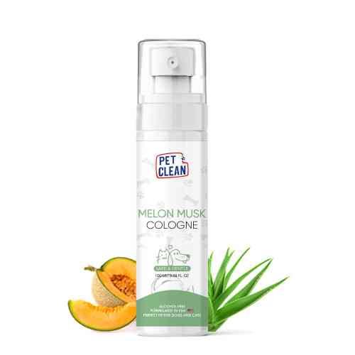 Парфумований спрей Pet Clean PET COLOGNE MUSK MELON після грумінгу для освіження шерсті тварин між купаннями з легким аромат Київ