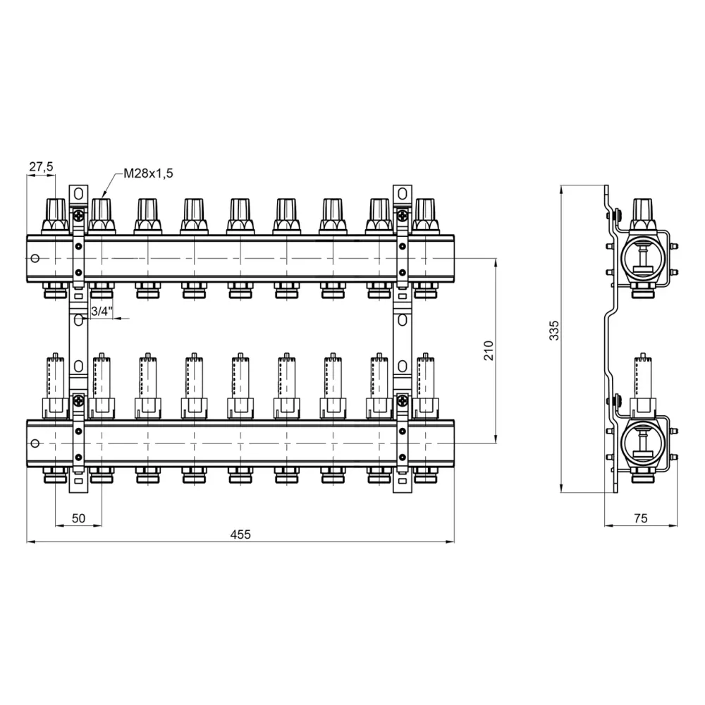 Коллектор Icma 1