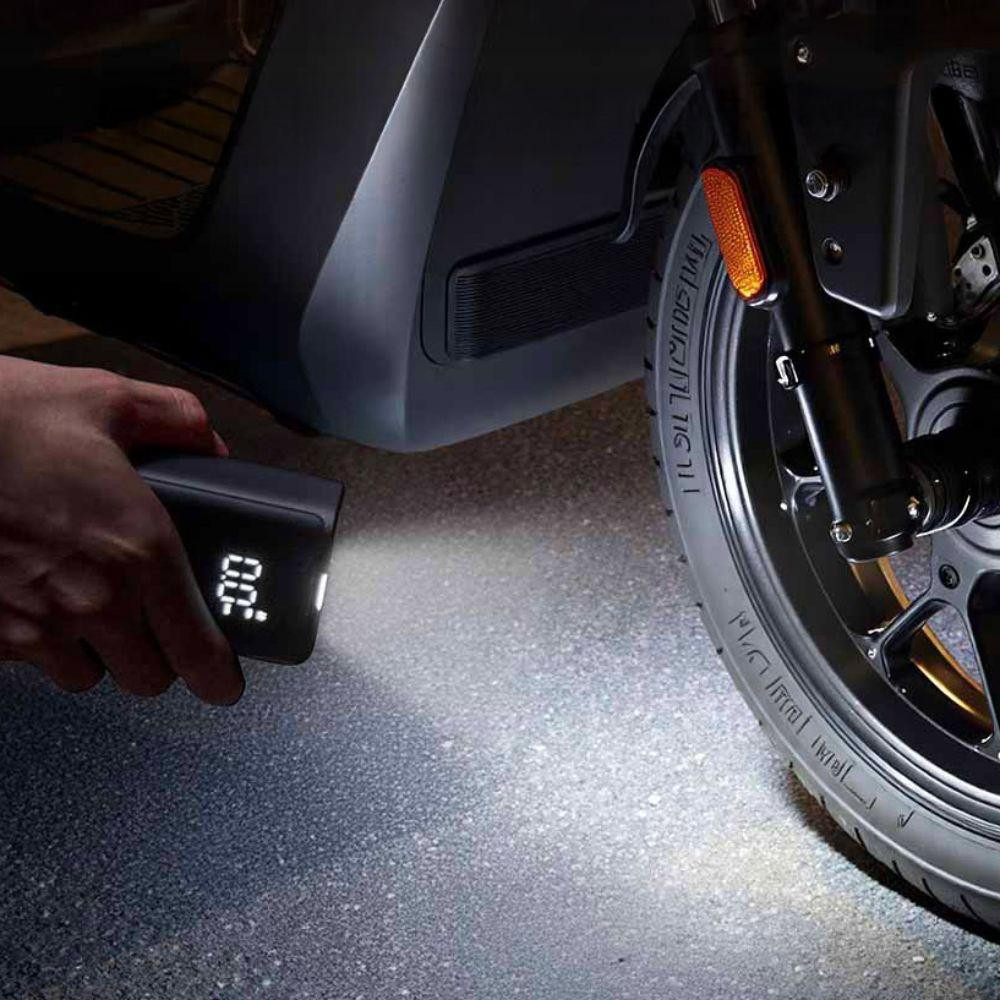 Автомобільний насос Mijia Compact Portable Electric Air Compressor Київ - фото 6