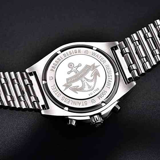 Pagani Design PD-1705-1 Silver-Black Steel Київ