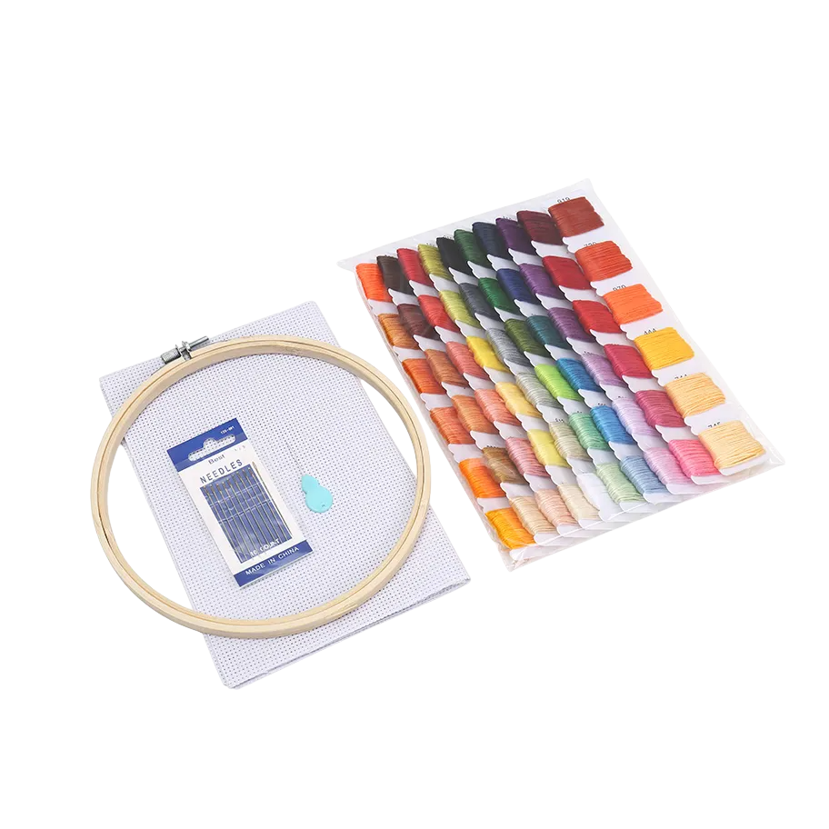 Набор ниток и иголок для шитья, нитки и иголки, обруч для вышивки крестом Каменец-Подольский - изображение 2
