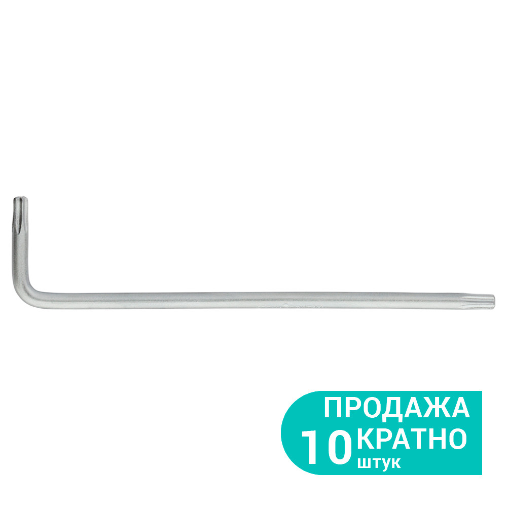 Sigma Ключ TORX c отверстием T10 (Ø3мм) CrV SIGMA (4021911) Коломия - фото 1