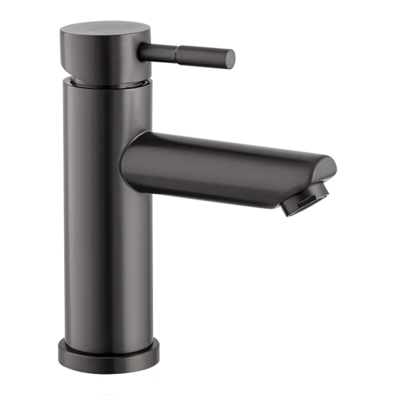 Смеситель для умывальника Mixxus SUS-001-A графит из нержавеющей стали SUS304 (MI5904) Харьков