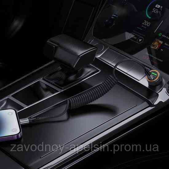 PD кабель Type-C lightning 27W Витой пружина (hoco) Одеса