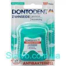 Зубна нитка антибактеріальна DONTODENT, 100 м. (Німеччина) DONTODENT Zahnseide antibakteriell, 100 m Київ