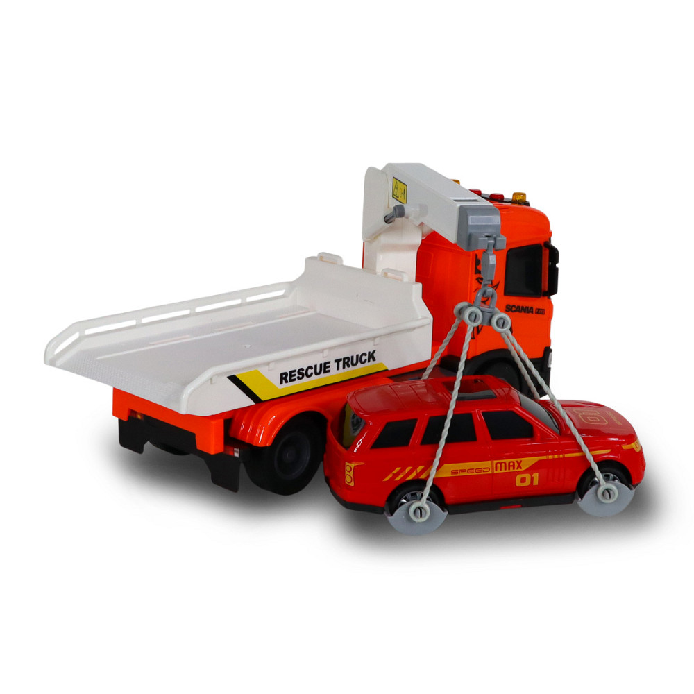 Ігровий набір серії Big Truck – Евакуатор Scania з машиною (світло, звук) Днепр - изображение 13