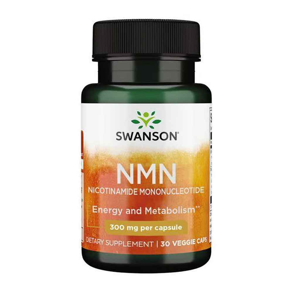 Нікотинамід мононуклеотид Swanson NMN Nicotinamide Mononucleotide 300 mg - 30 vcaps Луцьк - фото 1