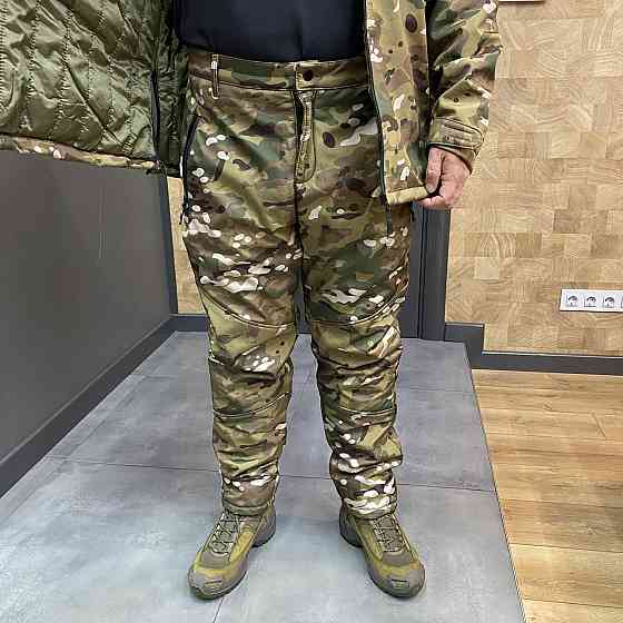 Костюм тактический демисезон, Softshell, Мультикам, размер XL, демисезонный костюм софтшелл для военных Solmir Киев