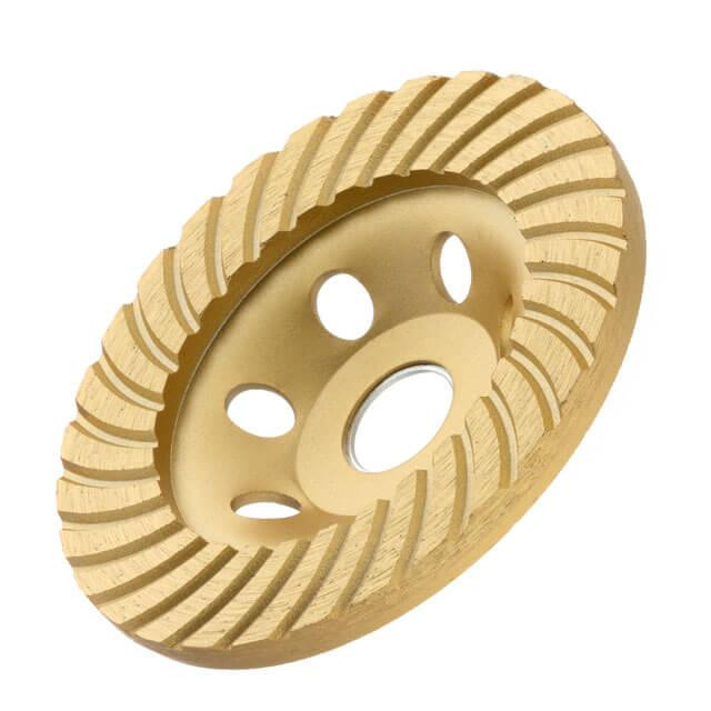 Фреза шліфувальна торцева алмазна Turbo, 115×22,2 мм, 20-22%, 10800 об/хв INTERTOOL CT-6215 Київ - фото 2