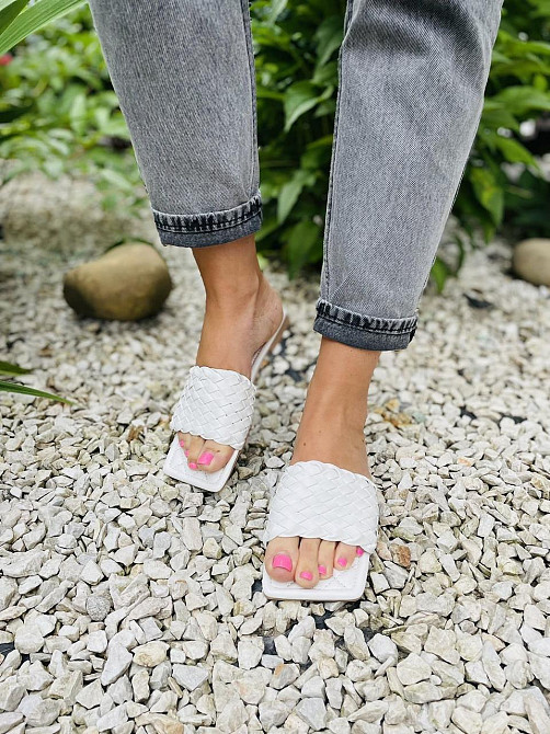Meideli Шльопанці жіночі MEIDELI 231-22 білі (літо, еко-шкіра) (5086) 36-41 Коломия - фото 4