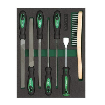 Напильник Toptul в ложементе 7шт. (GVB0701) Винница - изображение 1