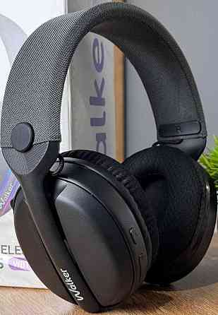 Игровые Bluetooth наушники WALKER WBT-83 Black с микрофоном. Харьков