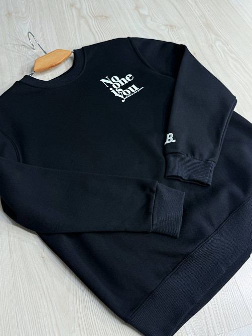 Світшот жіночий Pepper&mint 23-18 утеплений фліс чорний, чорний, L Київ - фото 14