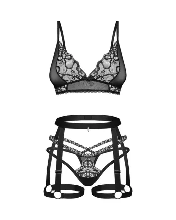 Комплект Obsessive Blomentis 3-pcs set XL/2XL Львів