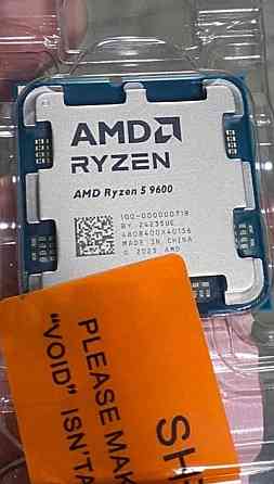 Процессор Ryzen 5 9600, 9600x  am5, amd. Київ