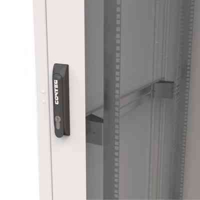 Шафа напольна Conteg iSEVEN 19", 27U 600x800, RAL7035 (RI7-27-60/80) Вінниця