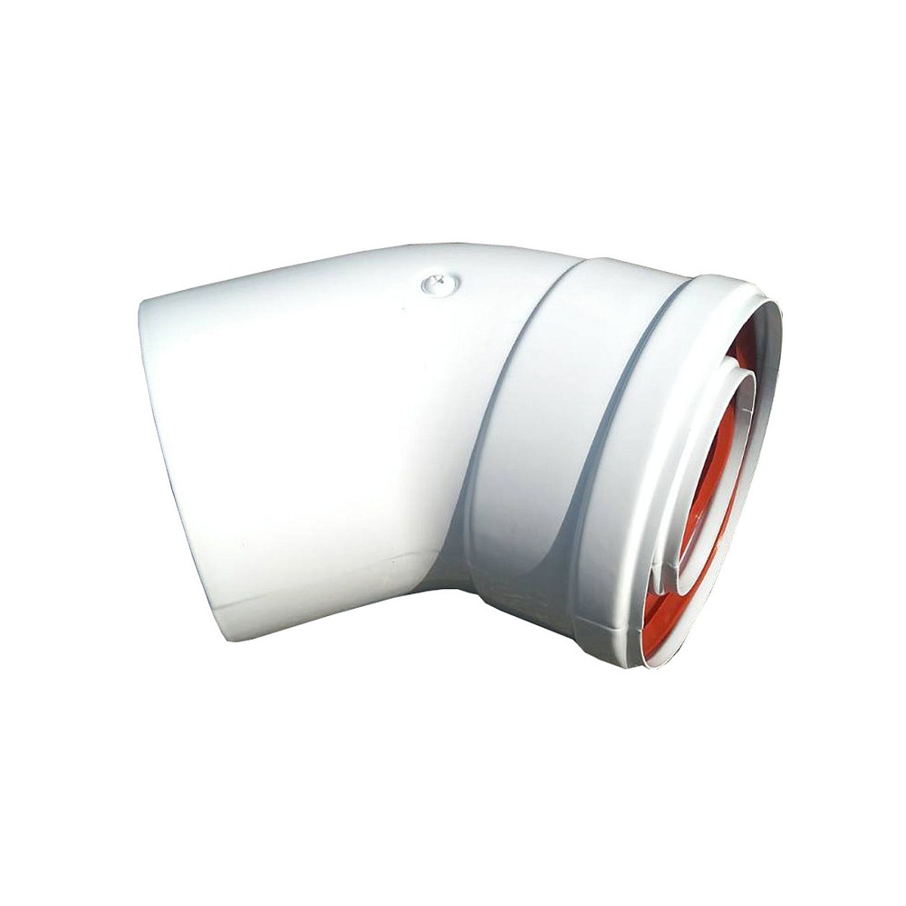 Коліно 45 градусів, d=60/100 mm CE.00.30 H ( TR.6045F ) Тернопіль - фото 1