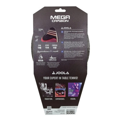 Ракетка для настільного тенісу Joola Mega Carbon (54205) (930759) Вінниця - фото 7