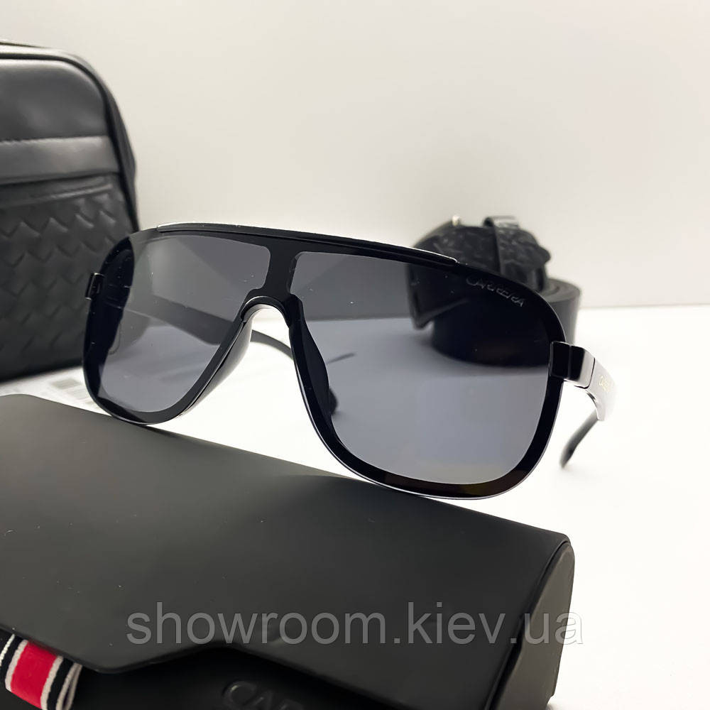 Мужские солнцезащитные очки маска Carrera 01260 Киев - изображение 1
