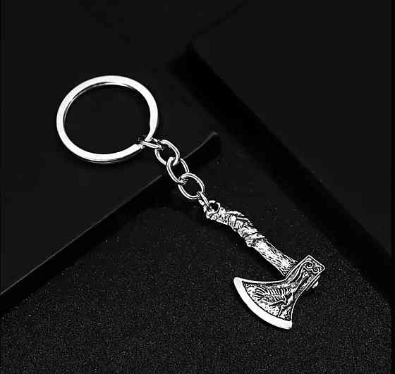 Брелок сокира вікінгів – скандинавський оберіг, метал Київ