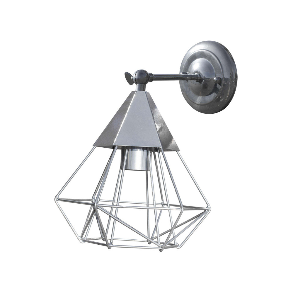 Бра в стиле лофт Е27 Crystal 0535-1 CR хром Киев - изображение 2