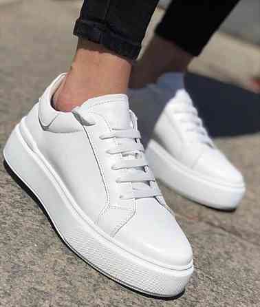 EMELI Кросівки жіночі EMELI 2117/2 білі (весна-осінь, шкіра натуральна) (4130) Коломыя