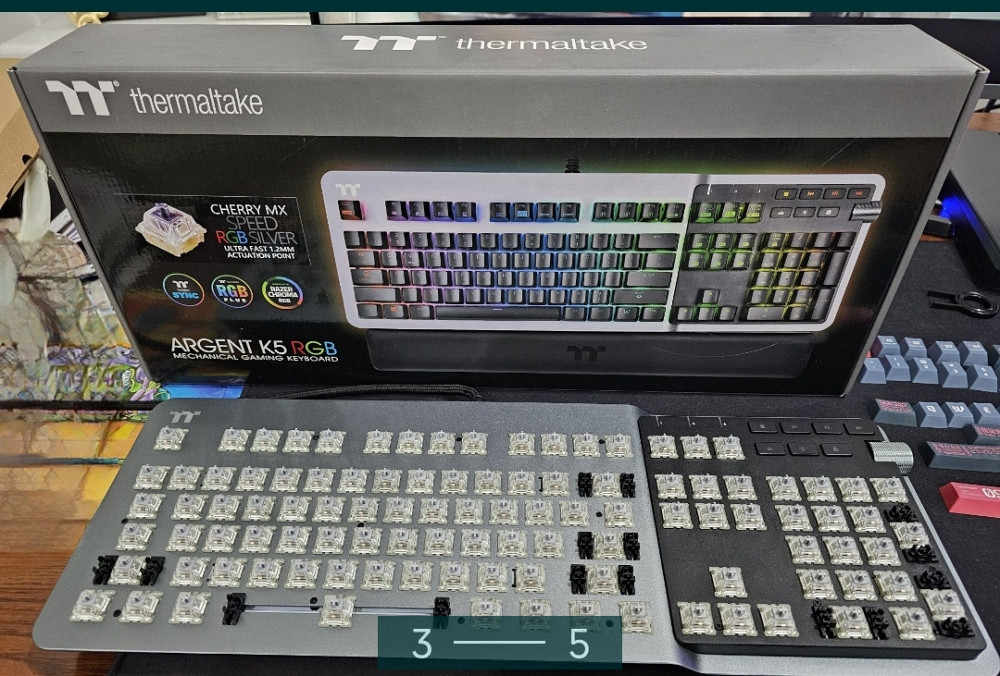Клавиатура: Thermaltake ARGENT K5 ( Razer, Logitech, ASUS , Steel series) Киев - изображение 3