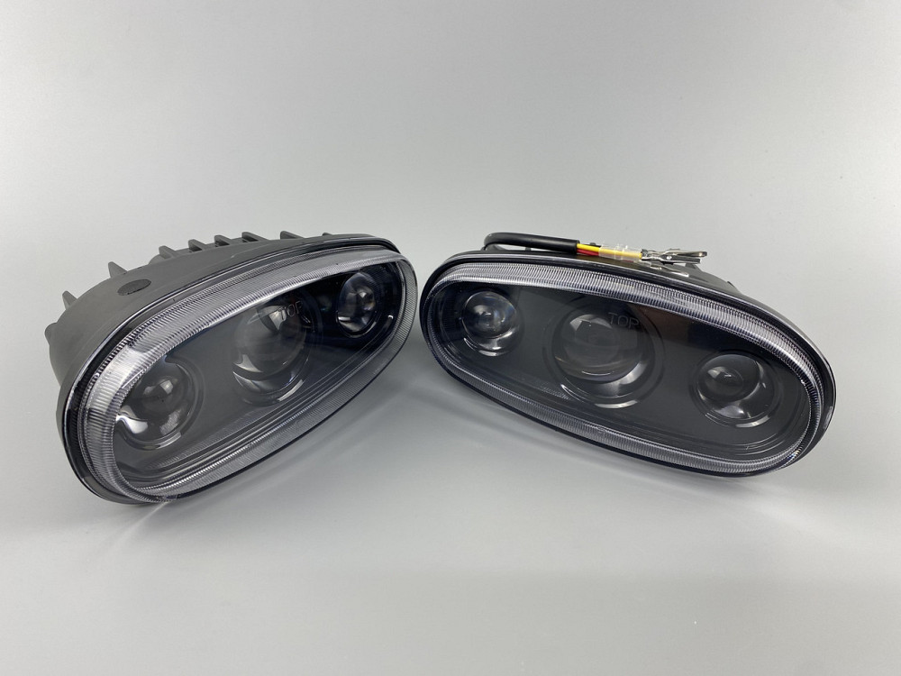 Компект протитуманний фар LED 12В Lanos led chip 1860 5 led діодів 2 штуки Мукачево - фото 3