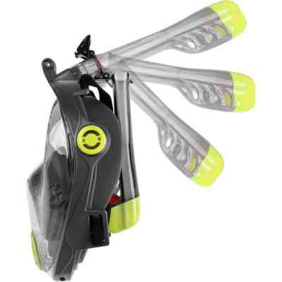 Маска для плавания Aqua Speed Spectra 2.0 9921 чорний, жовтий 247-30 L/XL (5908217699213) Винница