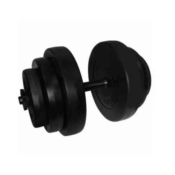 Гантель наборная композитная в пластиковой оболочке Rock pro 18,5 кг NE-PL-G-018 Винница