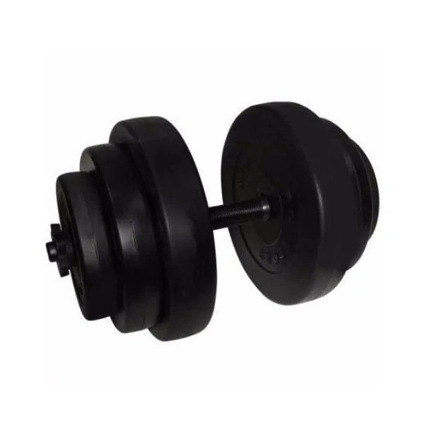 Гантель наборная композитная в пластиковой оболочке Rock pro 18,5 кг NE-PL-G-018 Винница - изображение 1