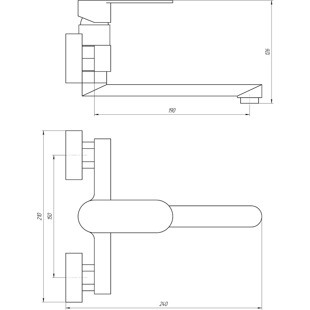 Змішувач для кухні TOPAZ BARTS TB 07218-H36 Тернопіль - фото 4
