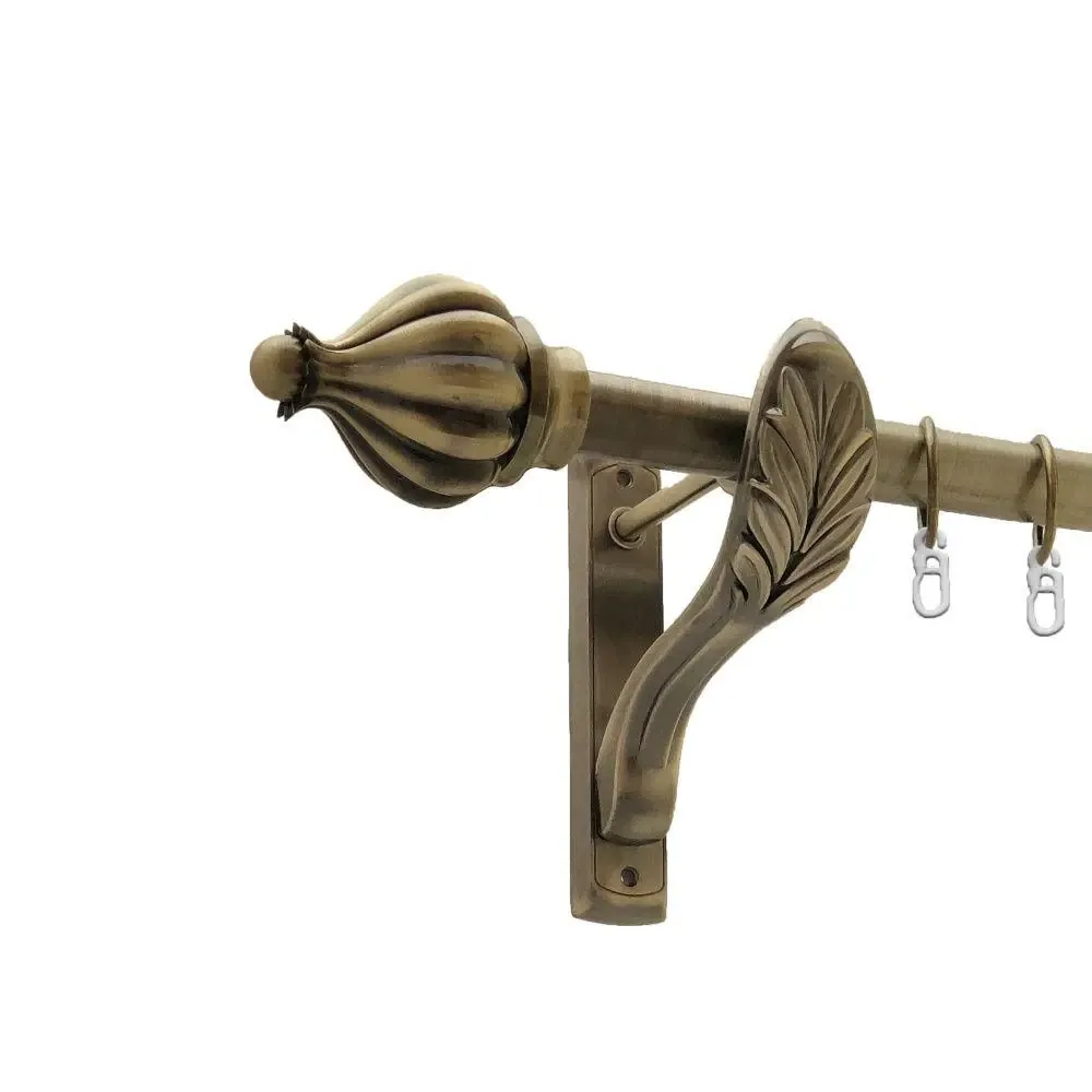 Карниз Orvit Таджа металевий однорядний ретро Антик 25 мм 300 см (4224724) Львів - фото 1