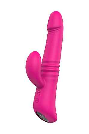 Вибромассажер с функцией нагрева HEATING THRUSTER MAGENTA Sex Aura Киев
