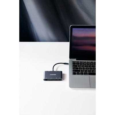 Концентратор Canyon 8-in-1 USB-C (CNS-TDS14) Вінниця - фото 4