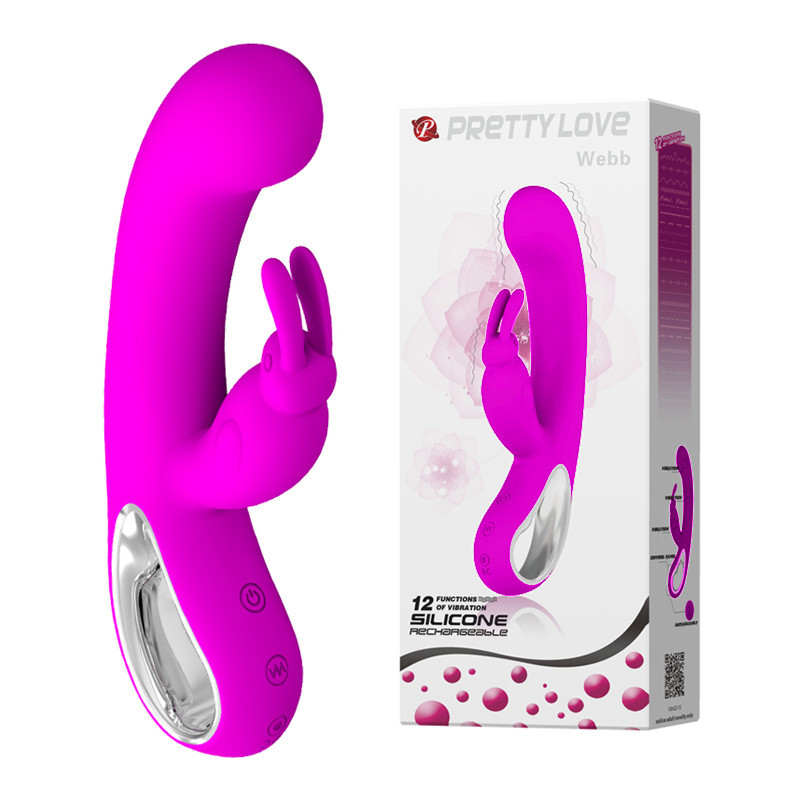 Вибратор кролик Pretty Love Webb, розовый Sex Aura Киев - изображение 1