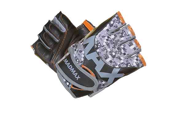 Перчатки для фітнесу MadMax MFG-831 Mti 83.1 Grey/Digital Camo M Кам'янське