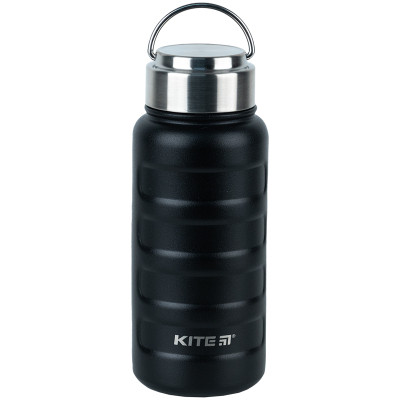Термос Kite 500 мл чорний (K24-1204-2) Винница - изображение 1