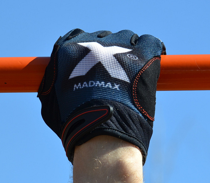 Перчатки для фітнесу MadMax MXG-102 X Gloves Black/Grey/White XL Кам'янське - фото 9