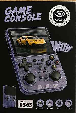 Игровая приставка R36S 64Gb Портативная Ретро консоль (последняя ревизия) Киев