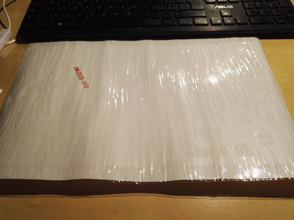 Новорічні наклейки на вікна Місто 25 на 35 см білий Київ - фото 8