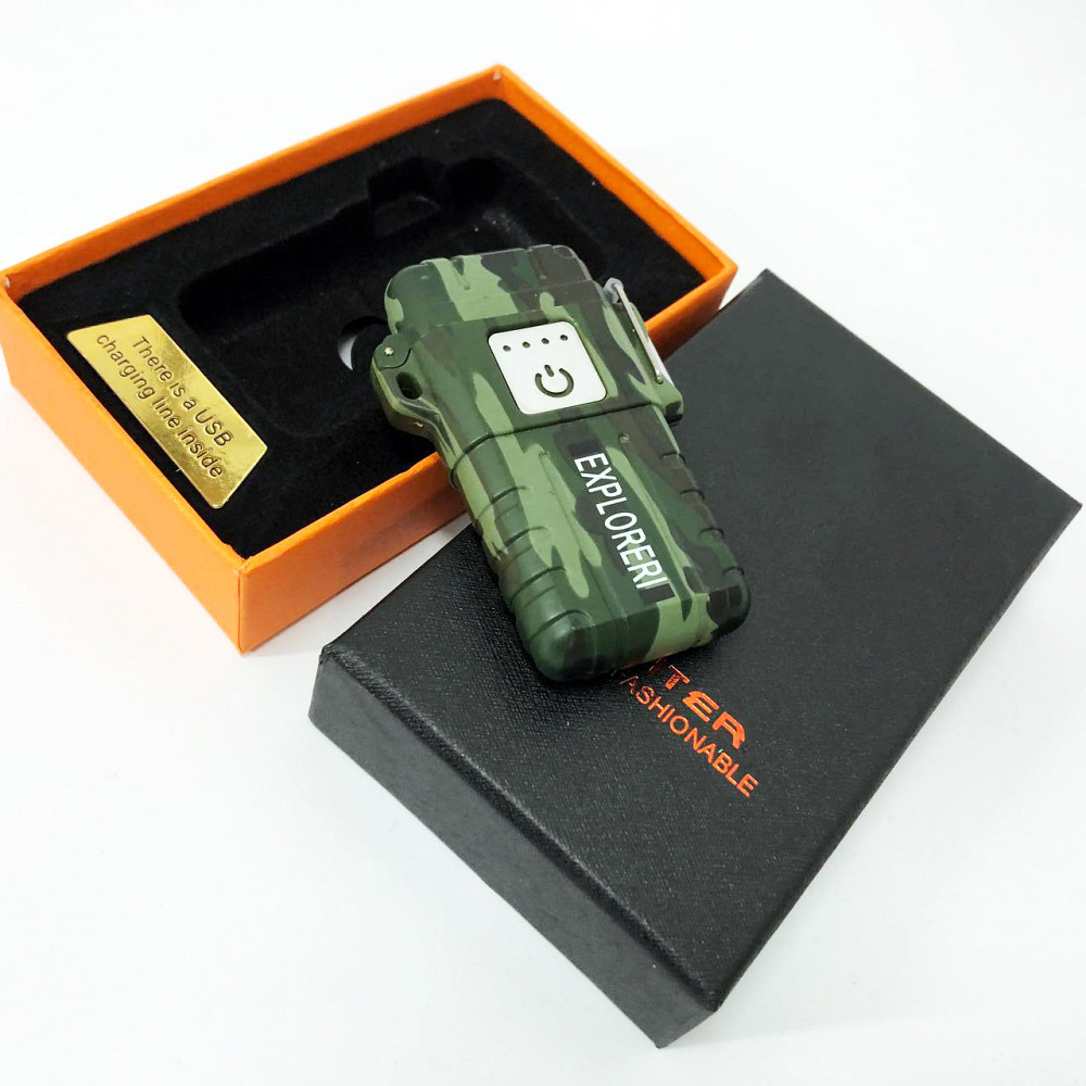 Зажигалка перезаряжаемая JL317 Explorer, Необычная зажигалка usb импульсная PD-16 Львов - изображение 14