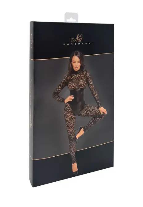 Комбінезон Noir Handmade F299 Enigma lace catsuit with underbust bodice - 3XL Львов - изображение 7