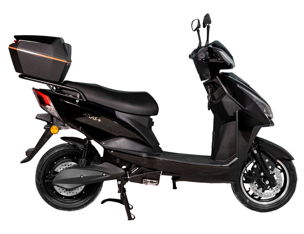 Електроскутер Atlas Spider 2 2000W Plus Black Київ - фото 3