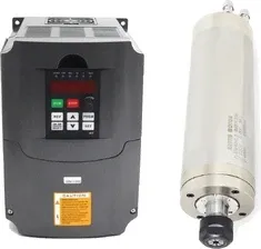 Silnik wrzeciona CNC chłodzony wodą, 2,2 kW, rozmiar tulei zaciskowej ER20, prędkość 24000 obr/min, z HY VFD, 220V Київ