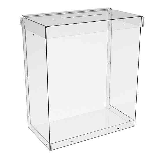 Ящик EKOSTAR без замка для пожертвований и сбора денег 200x230x110. Объем 5 литров Киев